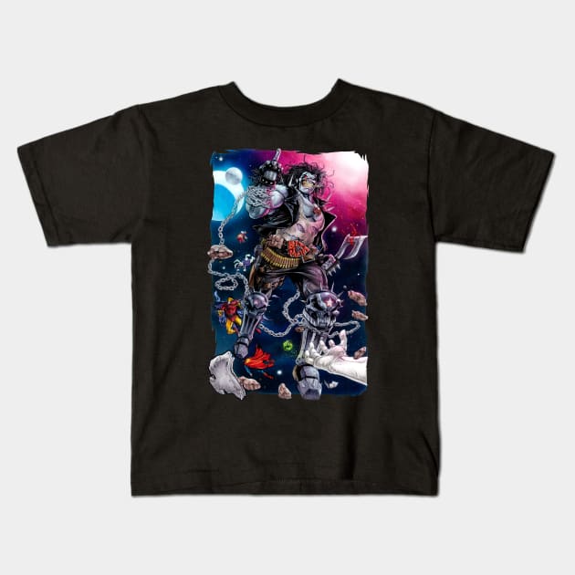 Lobo Kids T-Shirt by renomsad